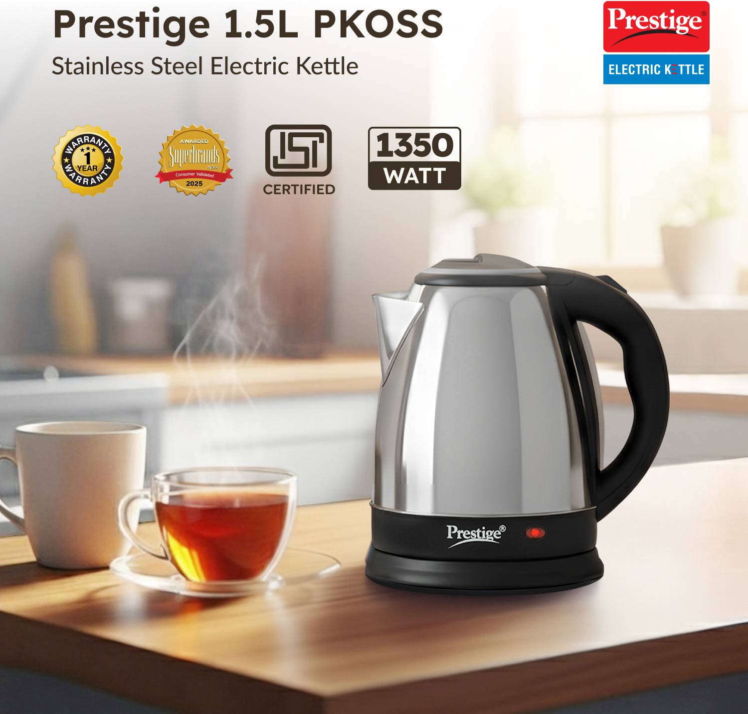 Prestige PKOSS Electric Kettle - Image 2
