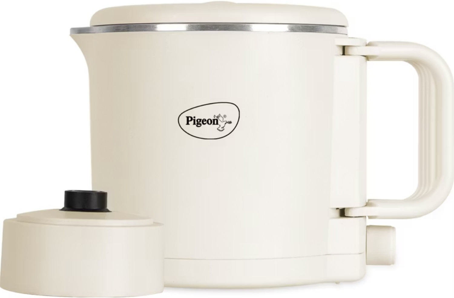 Image of Pigeon White Electric Kettle 0002 Multi Cooker Electric Kettle