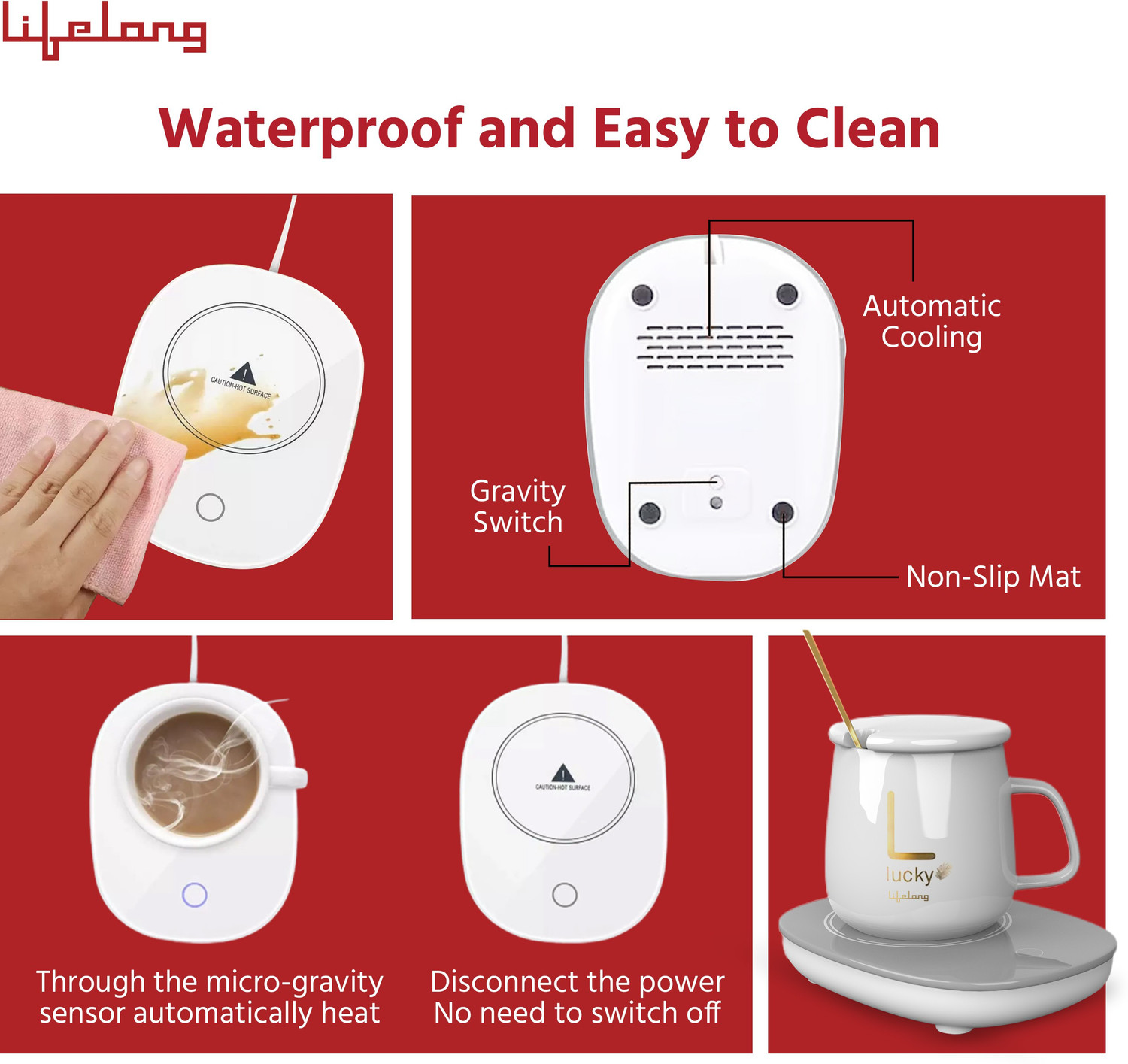 Image of Lifelong LLCMW01 Electric Kettle