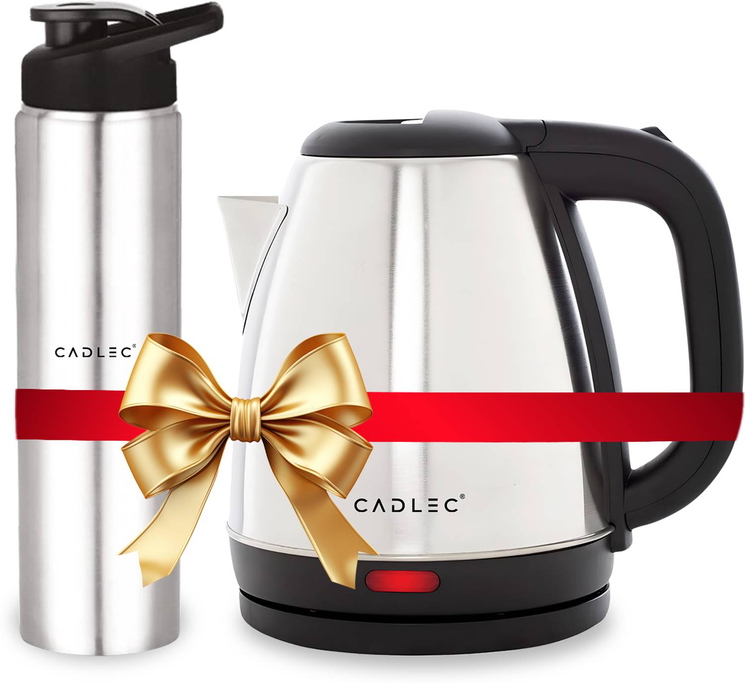 CADLEC 1.5 L Kettle Combo Electric Kettle (1.5 L, Silver)