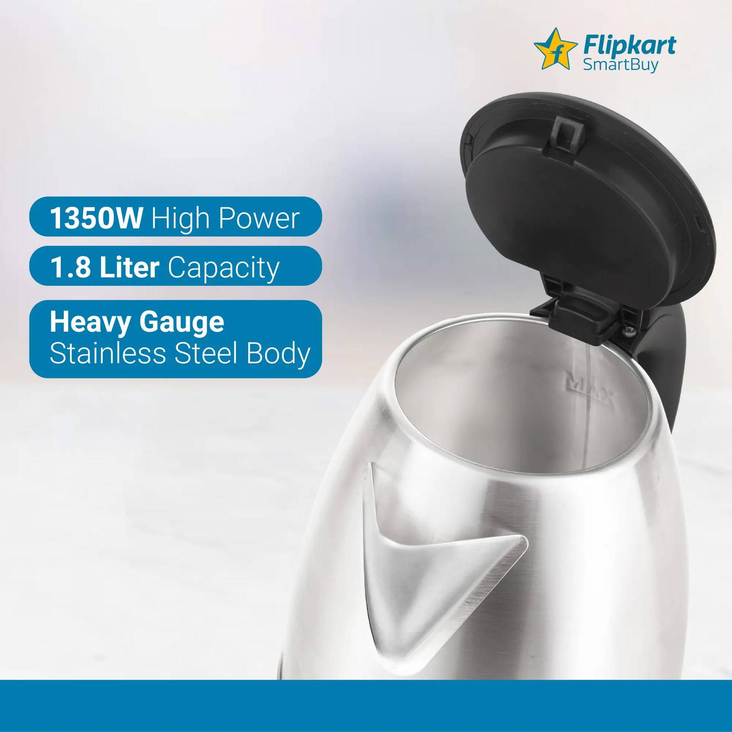 Flipkart SmartBuy Prime Electric Kettle - Image 2