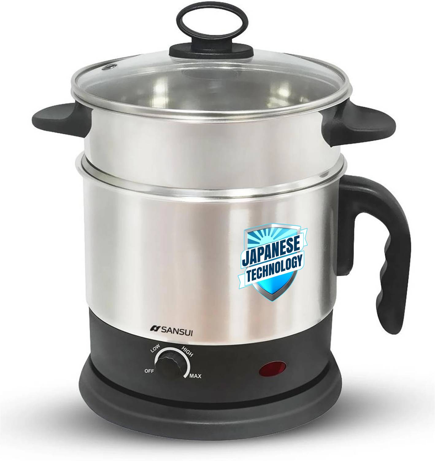 Sansui Steel Pro Multi Cooker Electric Kettle