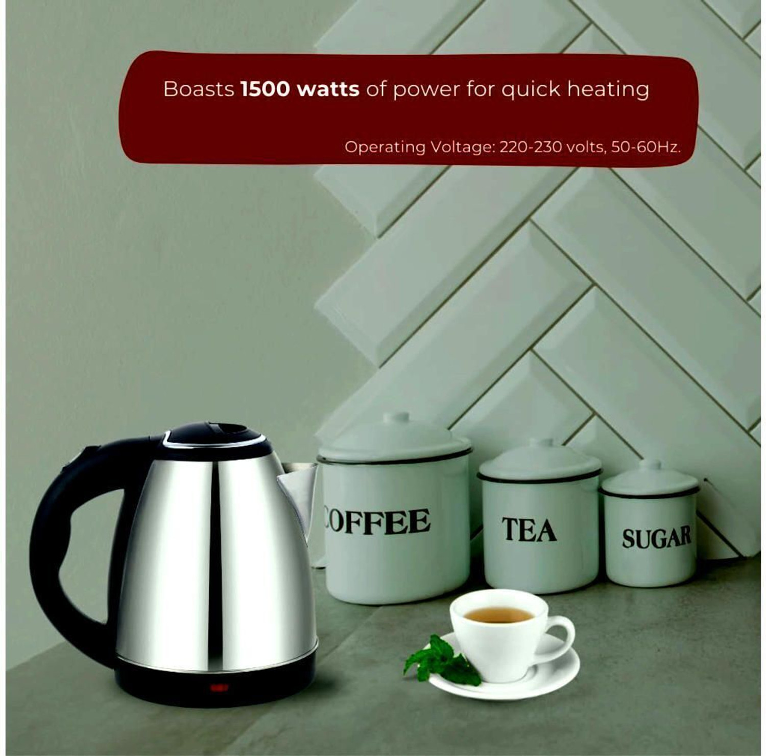 Image of Radhe Electric Kettle Multipurpose 2L Large Size Tea Coffee Maker Water Boiler W44 Beverage Maker