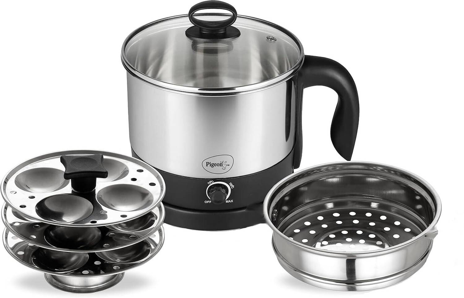 Pigeon 3 in 1 Kessel Multi Cooker Electric Kettle — Electric Kettles