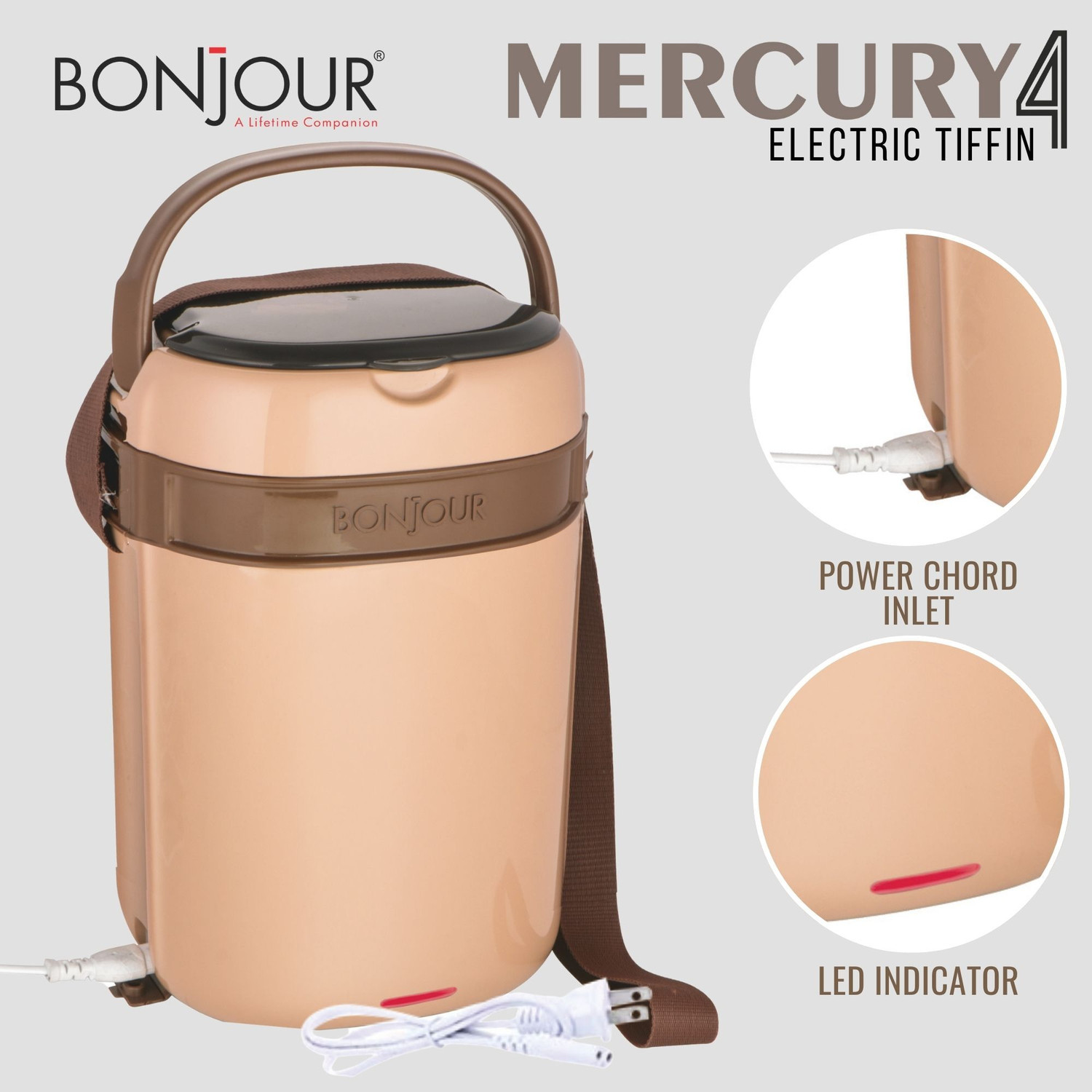 Image of BONJOUR 1680 ml 4 Compartments