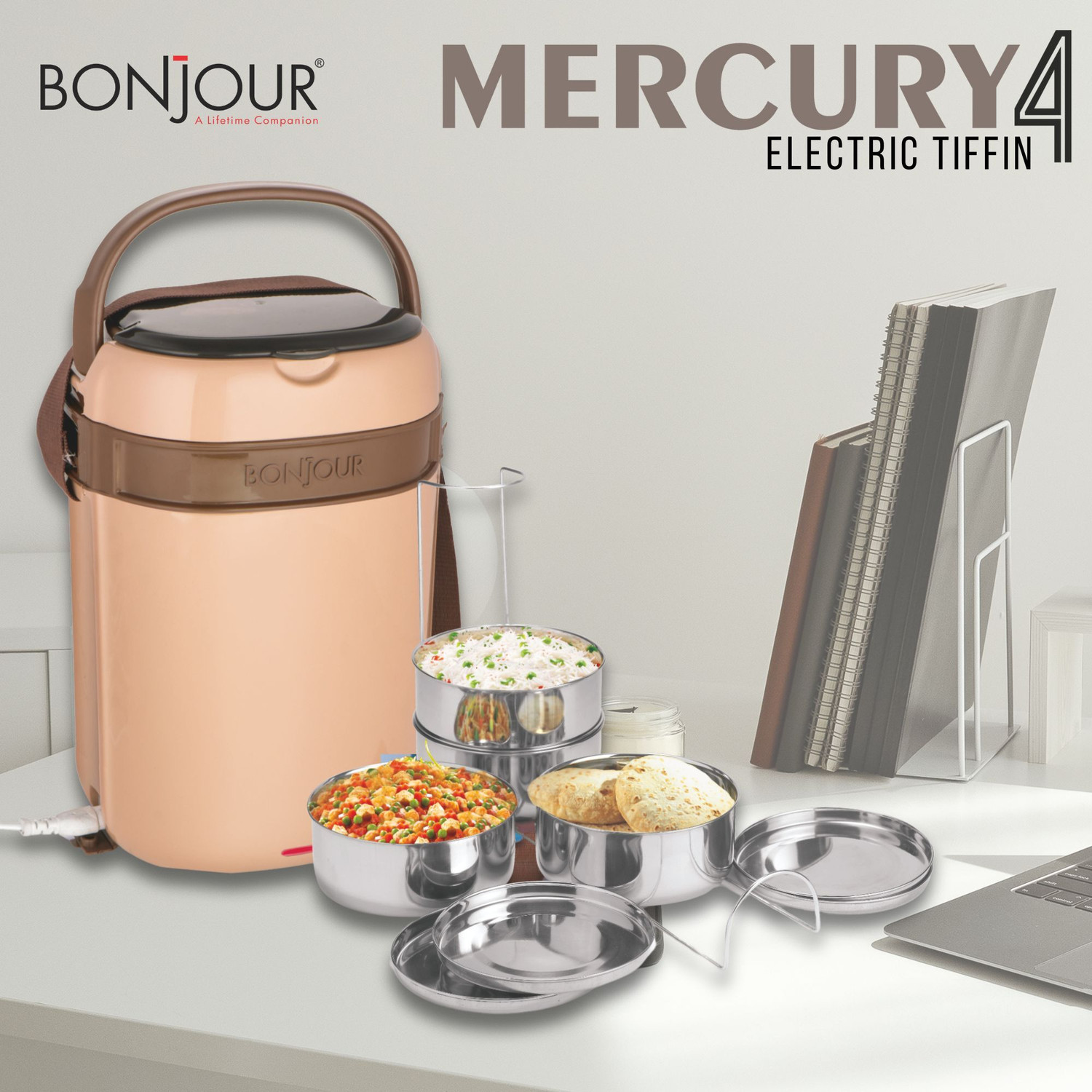 Image of BONJOUR 1680 ml 4 Compartments