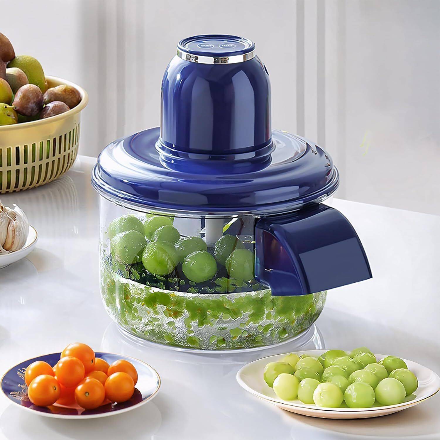 AJCART Peeler Vegetables Hands-Free Peeling Machine for Home Restaurant & Kitchen Use Electric Peeler