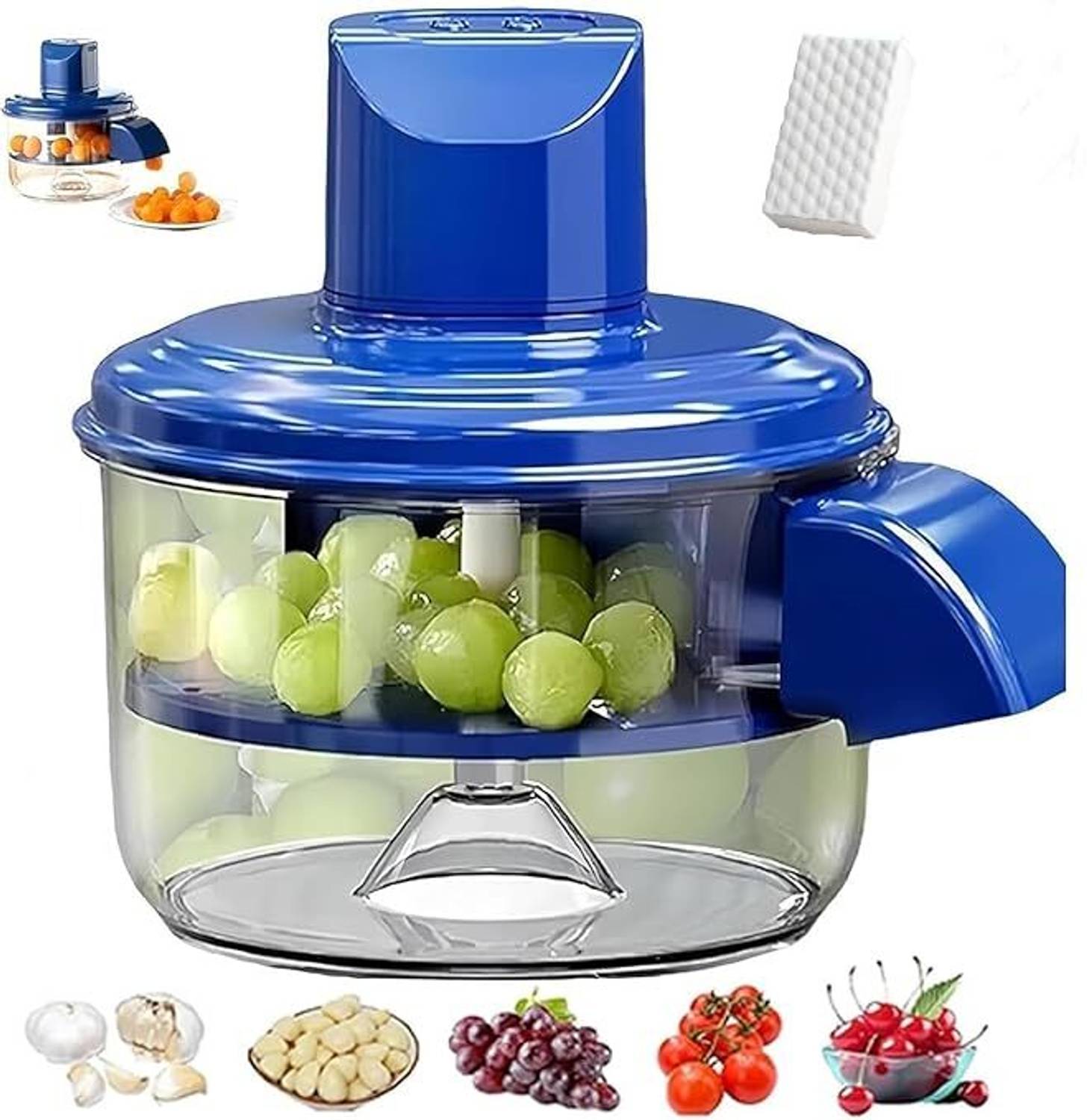 ADP TRADERS Electric Grape Peeling Machine, Garlic Peeler Machine,Effortless Peeling Tool Electric Peeler