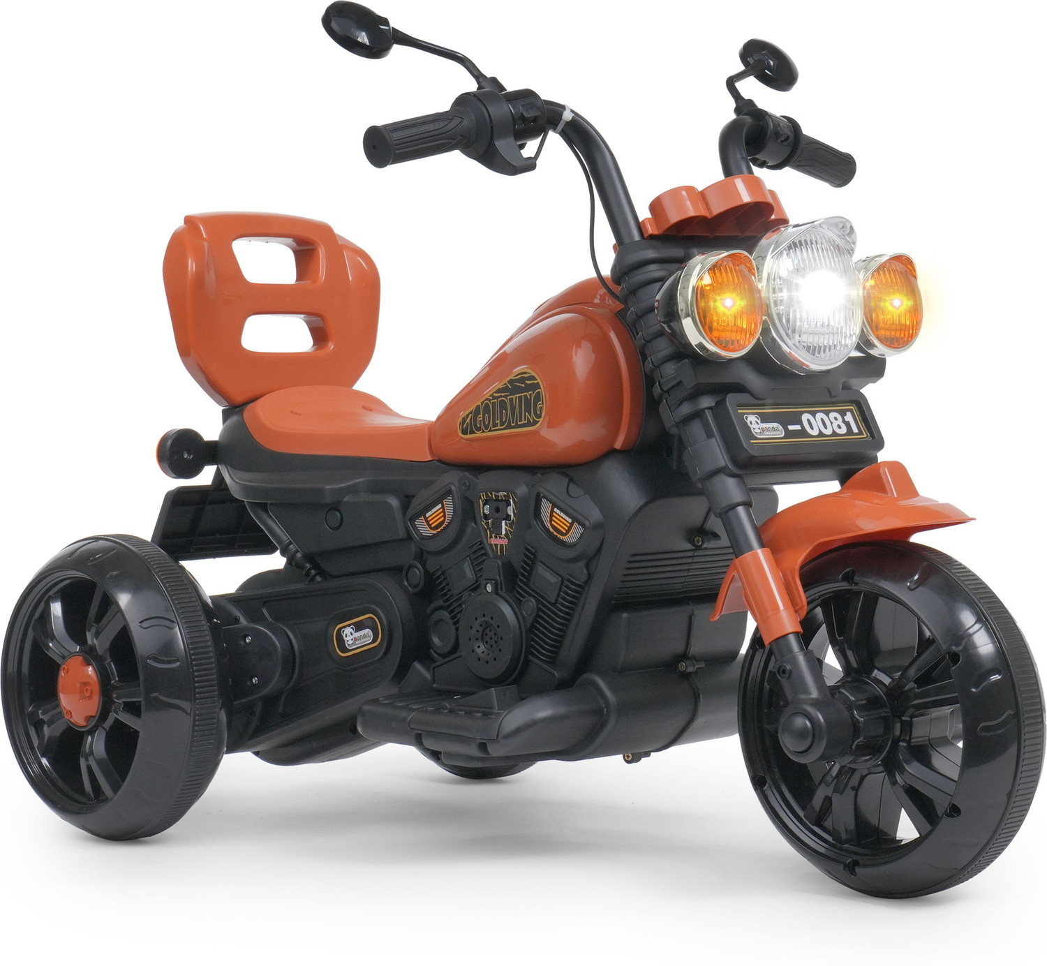Image of JoyRide Electric GoldVing Bike | Music and Front Light | Foot Accelerator | Rechargeable Bike Battery Operated Ride On