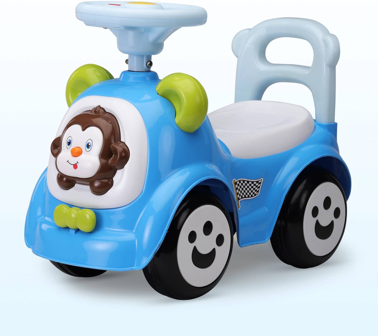 LuvLap Sunny Car with Music for kids 1 to 3 years upto 25 Kgs Rideons & Wagons Non Battery Operated Ride On