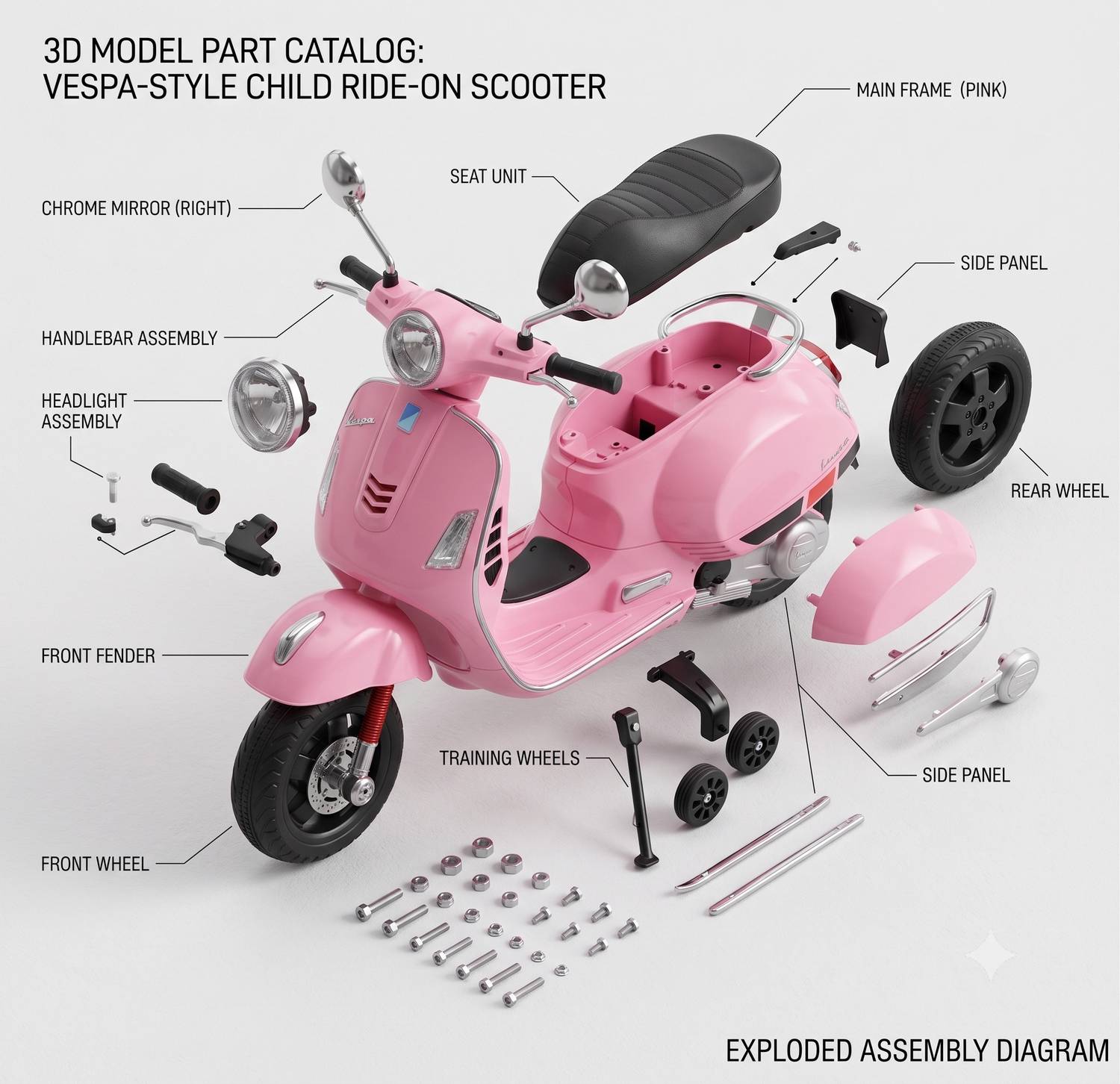 Kidscruser Electric Ride-On Scooter for Ages 2-4 - Image 2