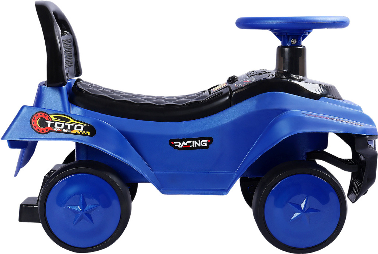 Image of Stylezone Toto Rider Push Ride On Car with Music for Kids Age 1-5 Years Car Non Battery Operated Ride On