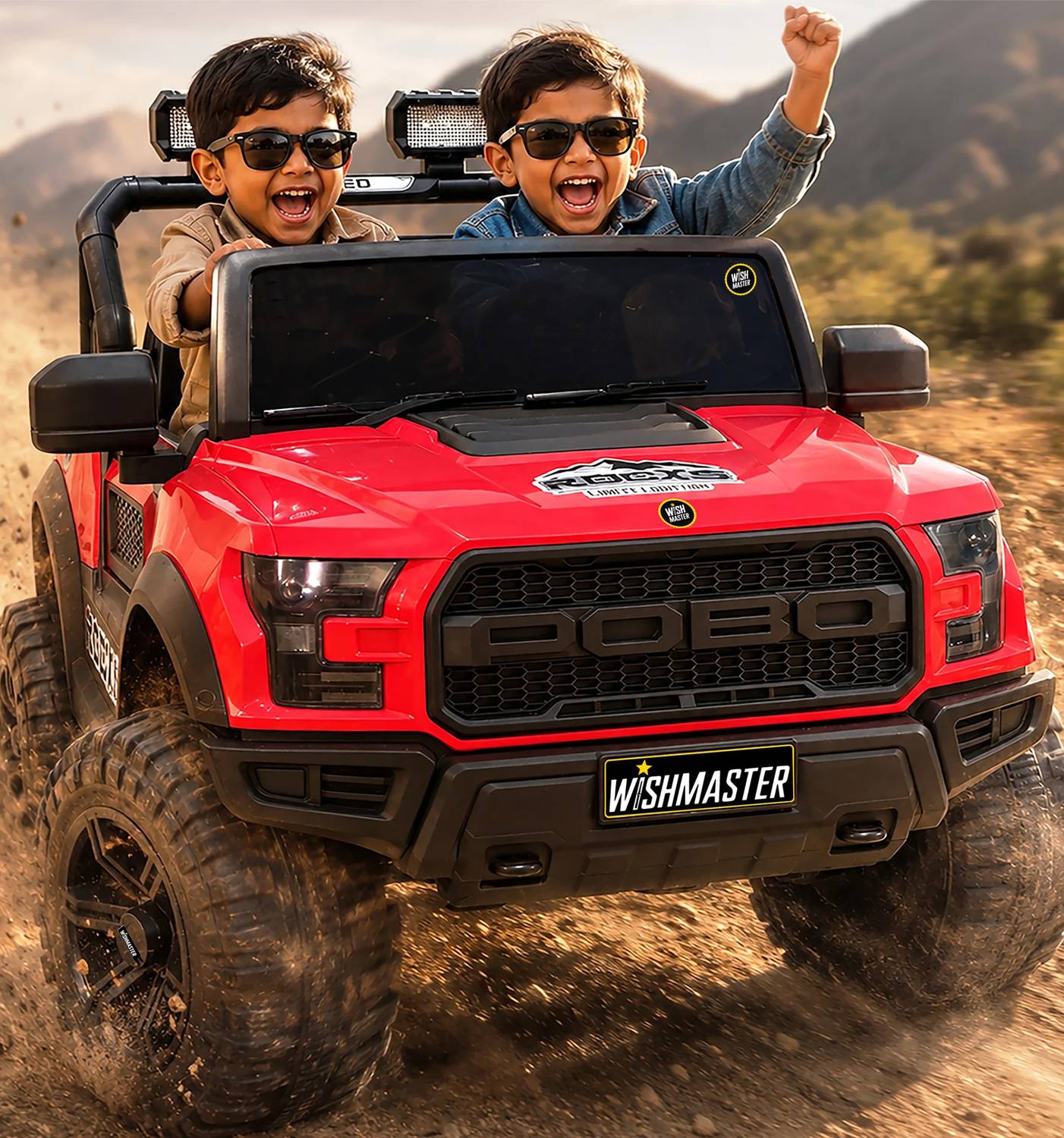 Wishmaster 4x4 Pobo Driving Car - Image 1