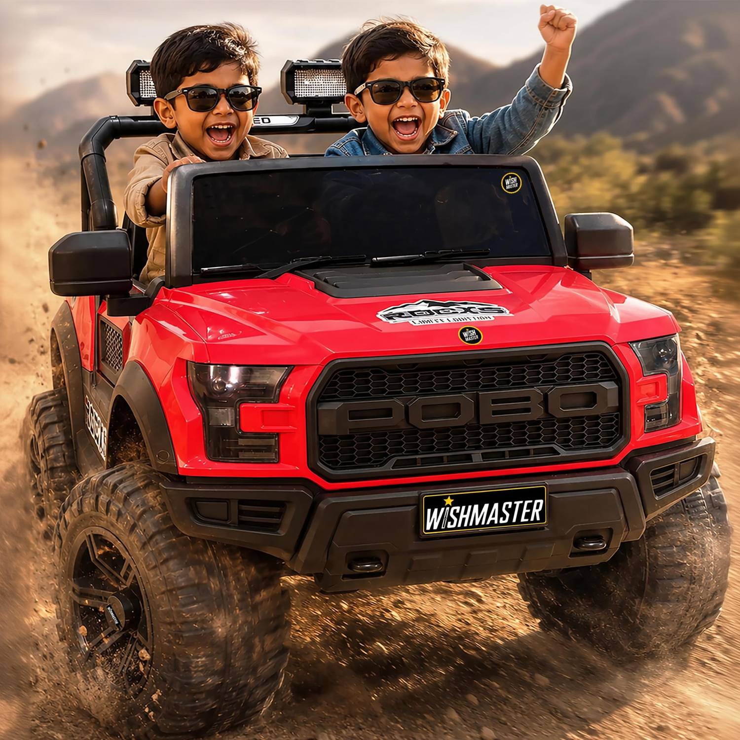 Wishmaster 4x4 Pobo Driving Car - Image 1