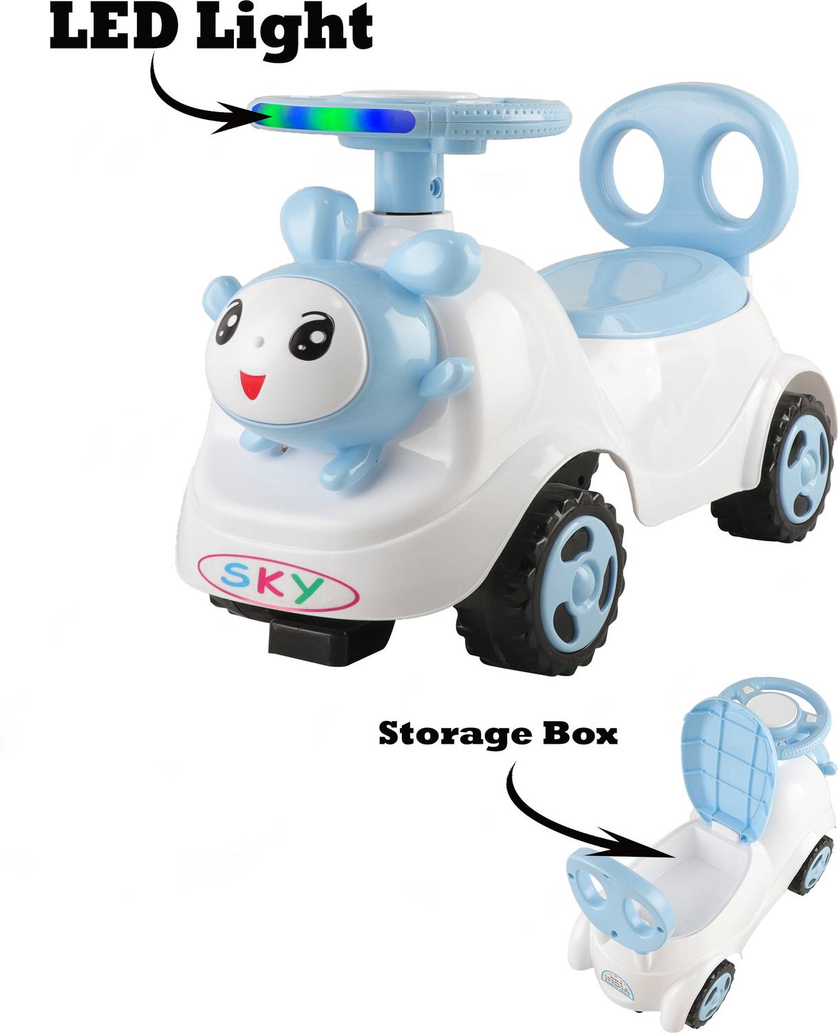 JoyRide Bunny Rideon SKY Rider Kids Ride On - Image 2