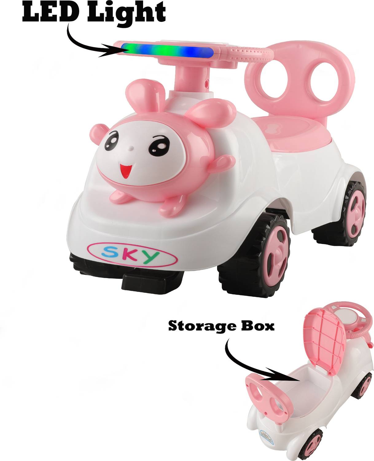 JoyRide Bunny Rideon SKY Rider Kids Ride On - Image 2