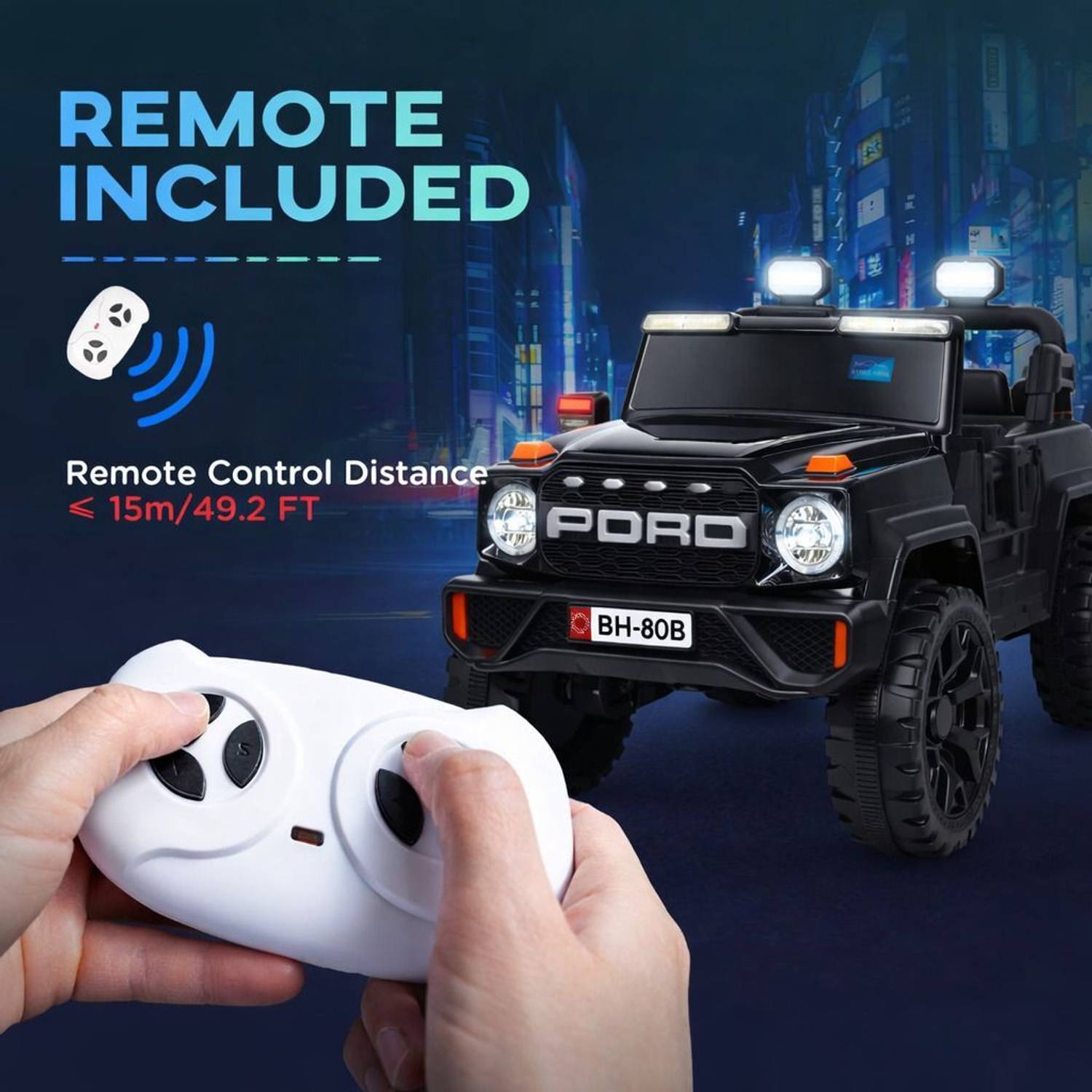 Trenzo 12V Rechargeable Kids Car - Image 4