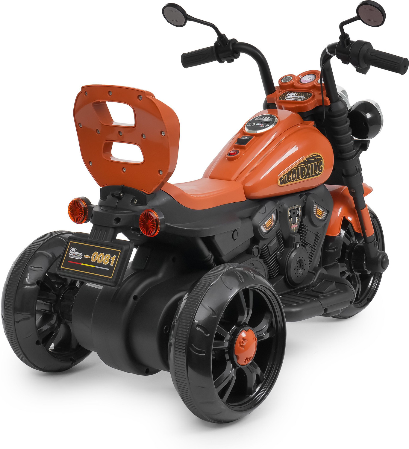Image of JoyRide Electric GoldVing Bike | Music and Front Light | Foot Accelerator | Rechargeable Bike Battery Operated Ride On