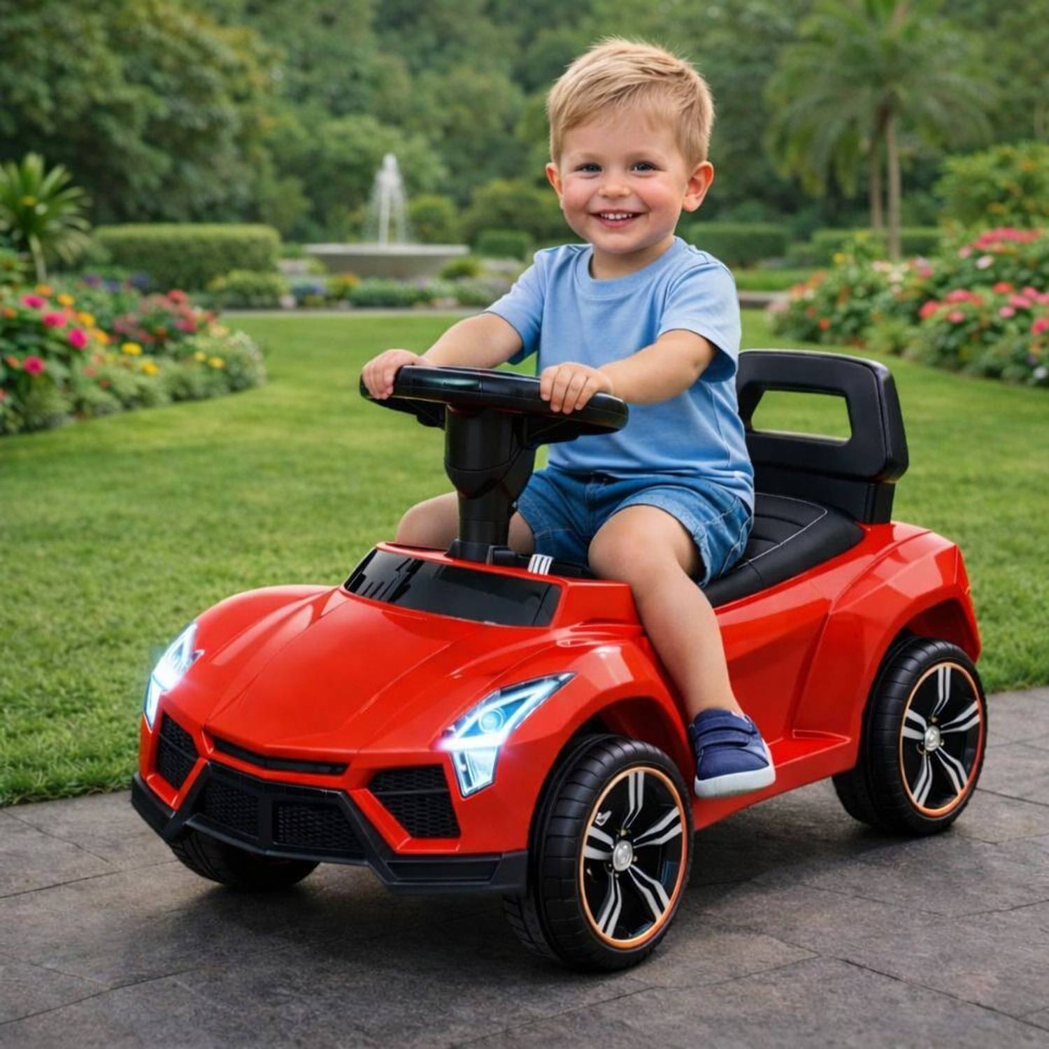 Pandaoriginals Kids music and lights, 1 to 4 years, kids toy on mc laren Car Non Batter... at ₹1395 (72% Off) – Flipkart