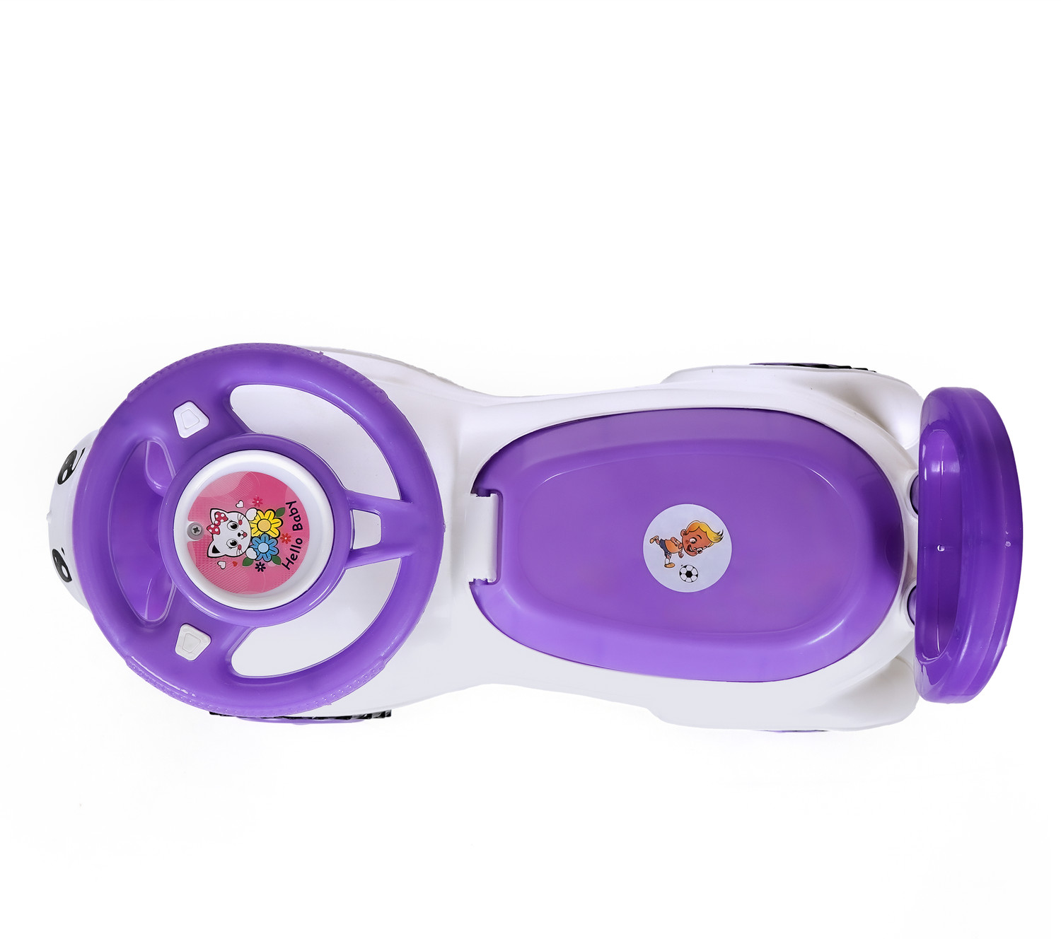 Image of JoyRide Toppy Ride on & Car for Kids with Music & Horn LED Steering