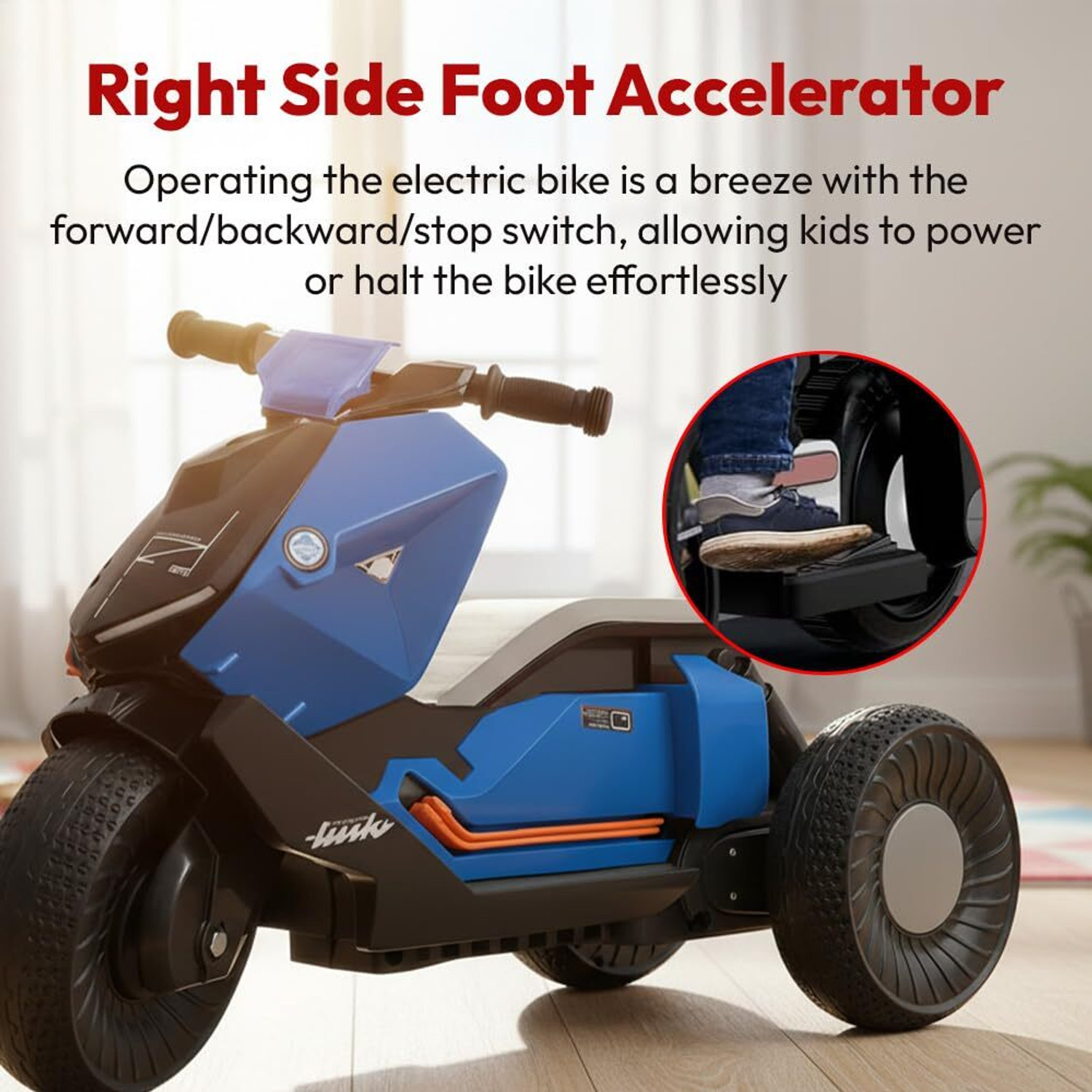 Image of StarAndDaisy Bike Battery Operated Ride On