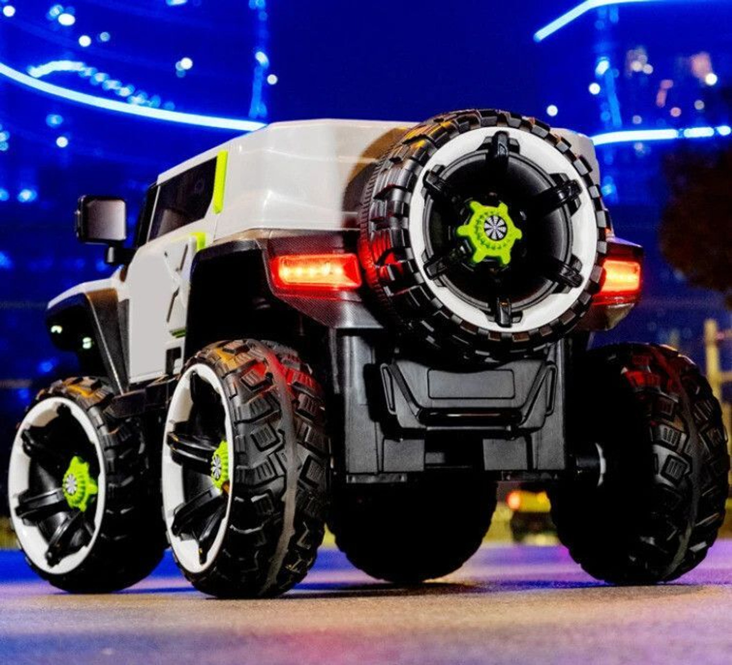Image of Ebabykart 4X4 Heavy Duty 12V Electric Ride On Jeep For Kids With Remote Control 1-7Yrs Jeep Battery Operated Ride On