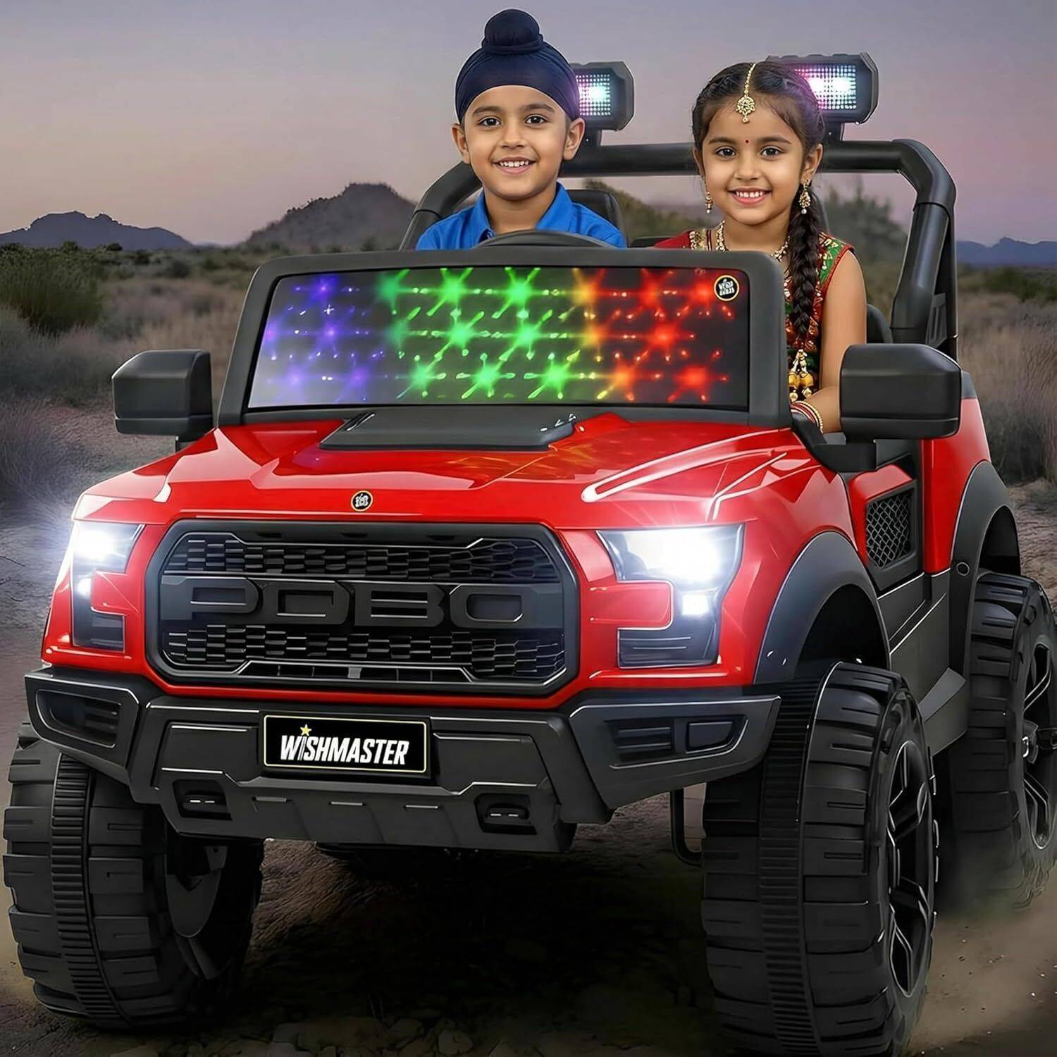 Wishmaster 4x2 Big Kids Electric Car - Image 1