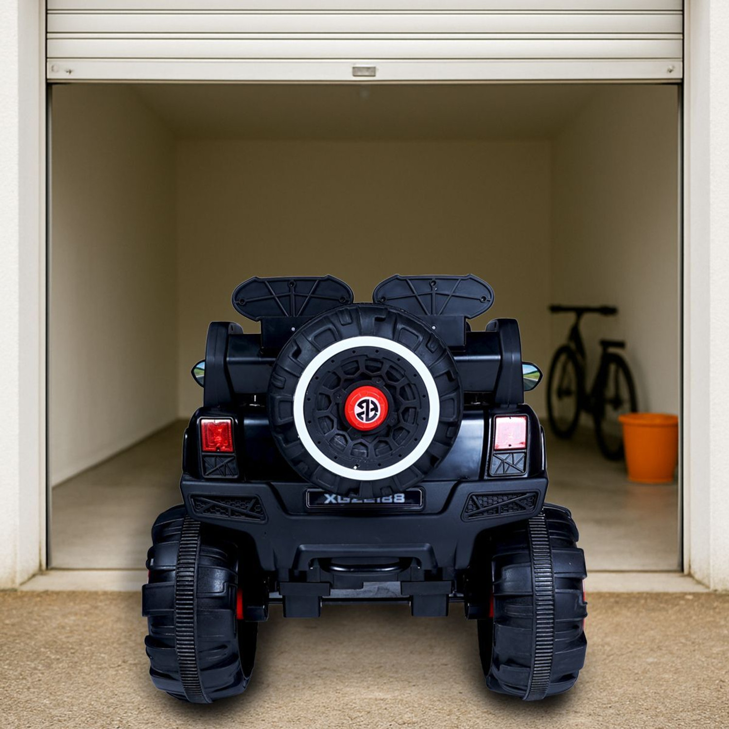 Image of URBANTOTS Urban Tots 2188 Ride-On Jeep for Kids ( Red) Jeep Battery Operated Ride On