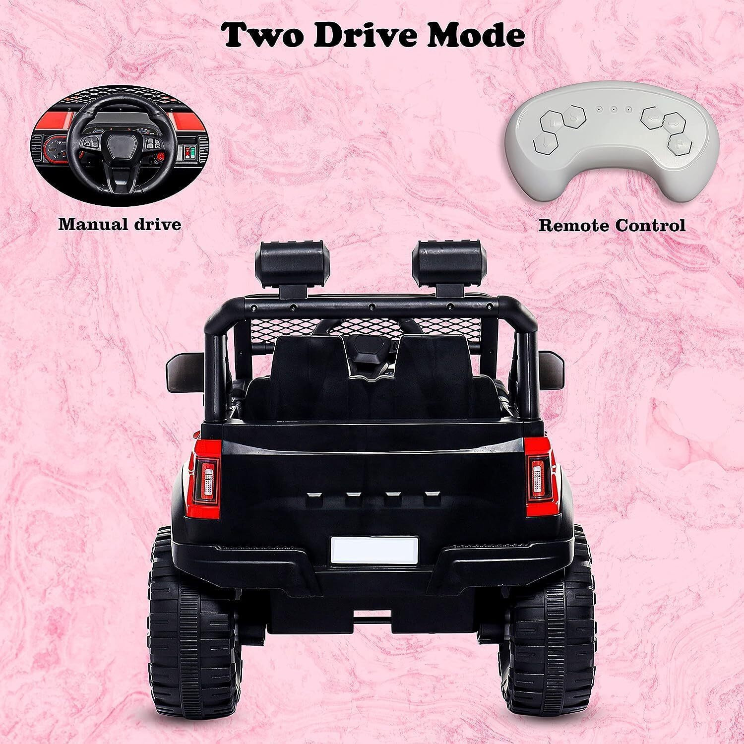 Image of SmallBoyToys POGO R (1-8Yrs) Battery ride on kids car Jeep Battery Operated Ride On