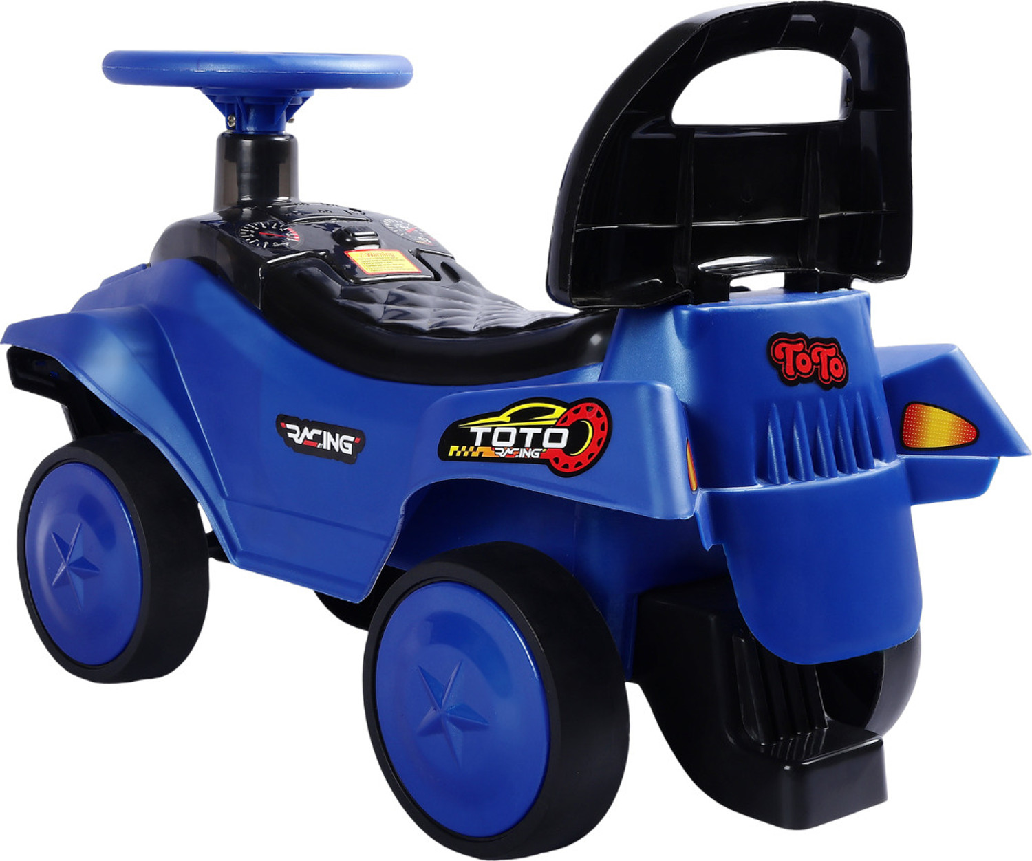 Image of Stylezone Toto Rider Push Ride On Car with Music for Kids Age 1-5 Years Car Non Battery Operated Ride On