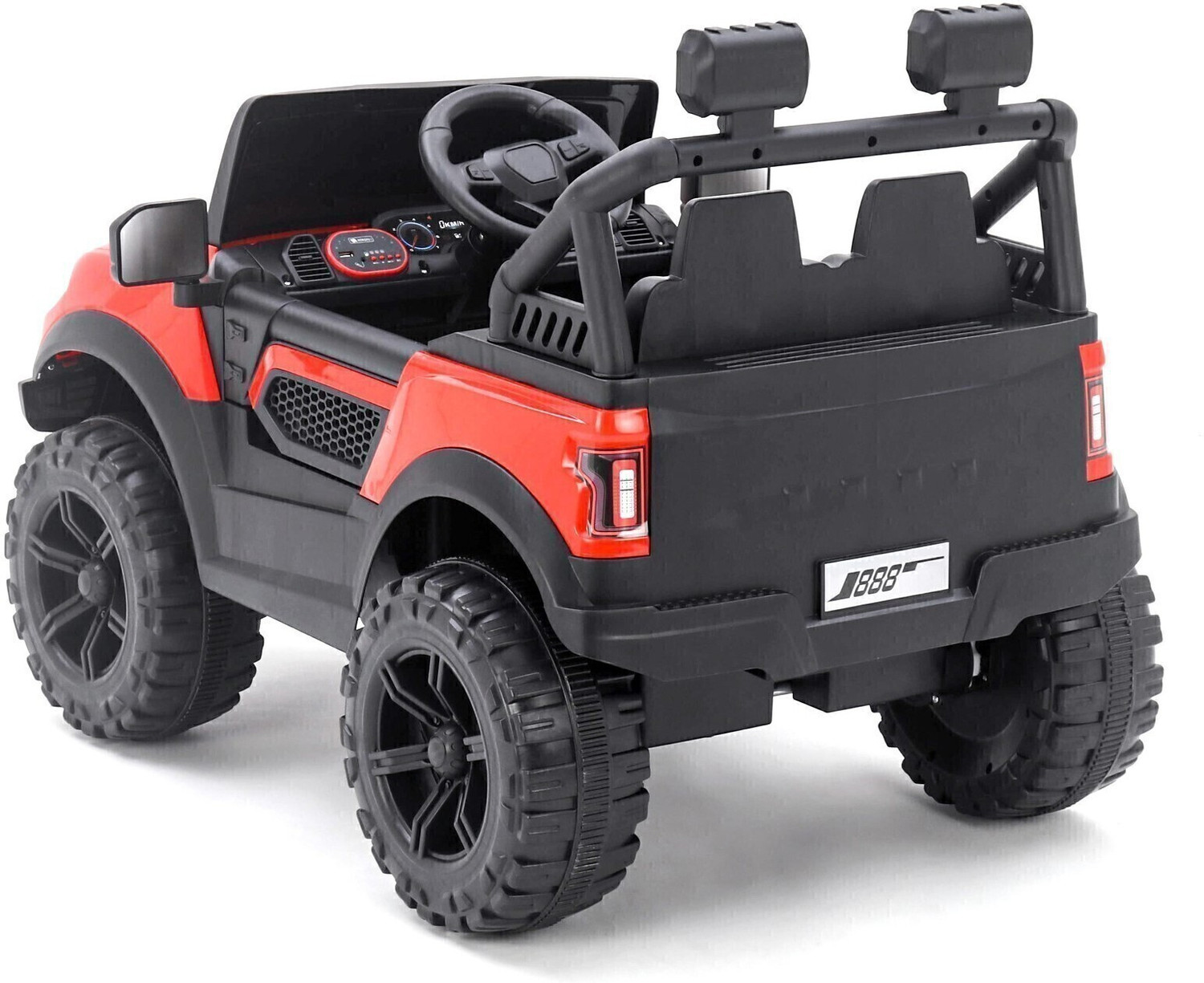 Image of PP INFINITY BMW 12V Electric Ride On Jeep For Kids With Remote Control, Music, Light 1-6 Yrs Car Battery Operated Ride On