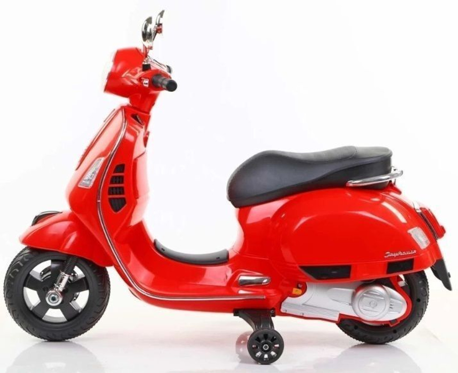Image of oh baby Vespa 12V Battery Operated Ride On Scooter For Kids Scooter Battery Operated Ride On