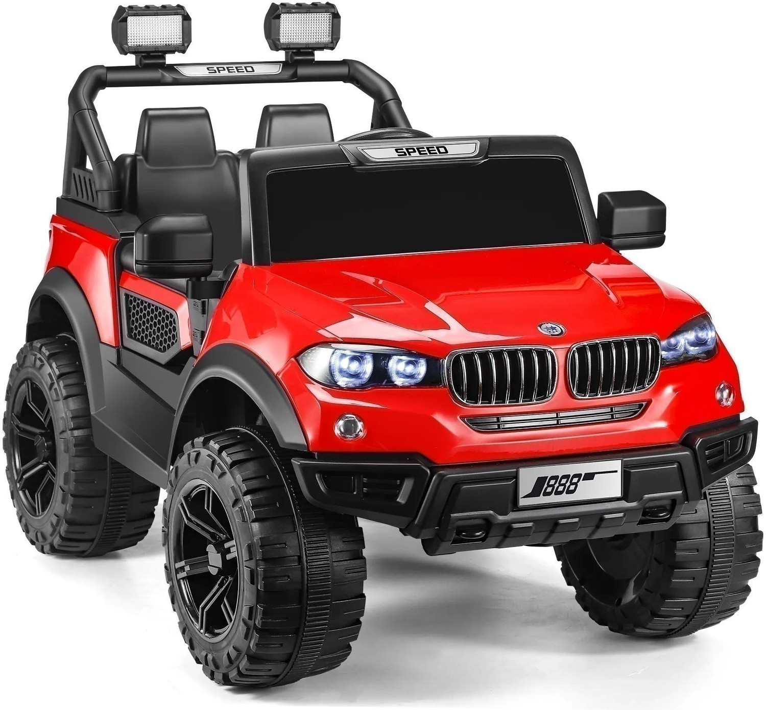 Image of PP INFINITE 12V Electric Ride On Jeep For Kids With Remote Control, Music Light 1-6 Yrs Jeep Battery Operated Ride On