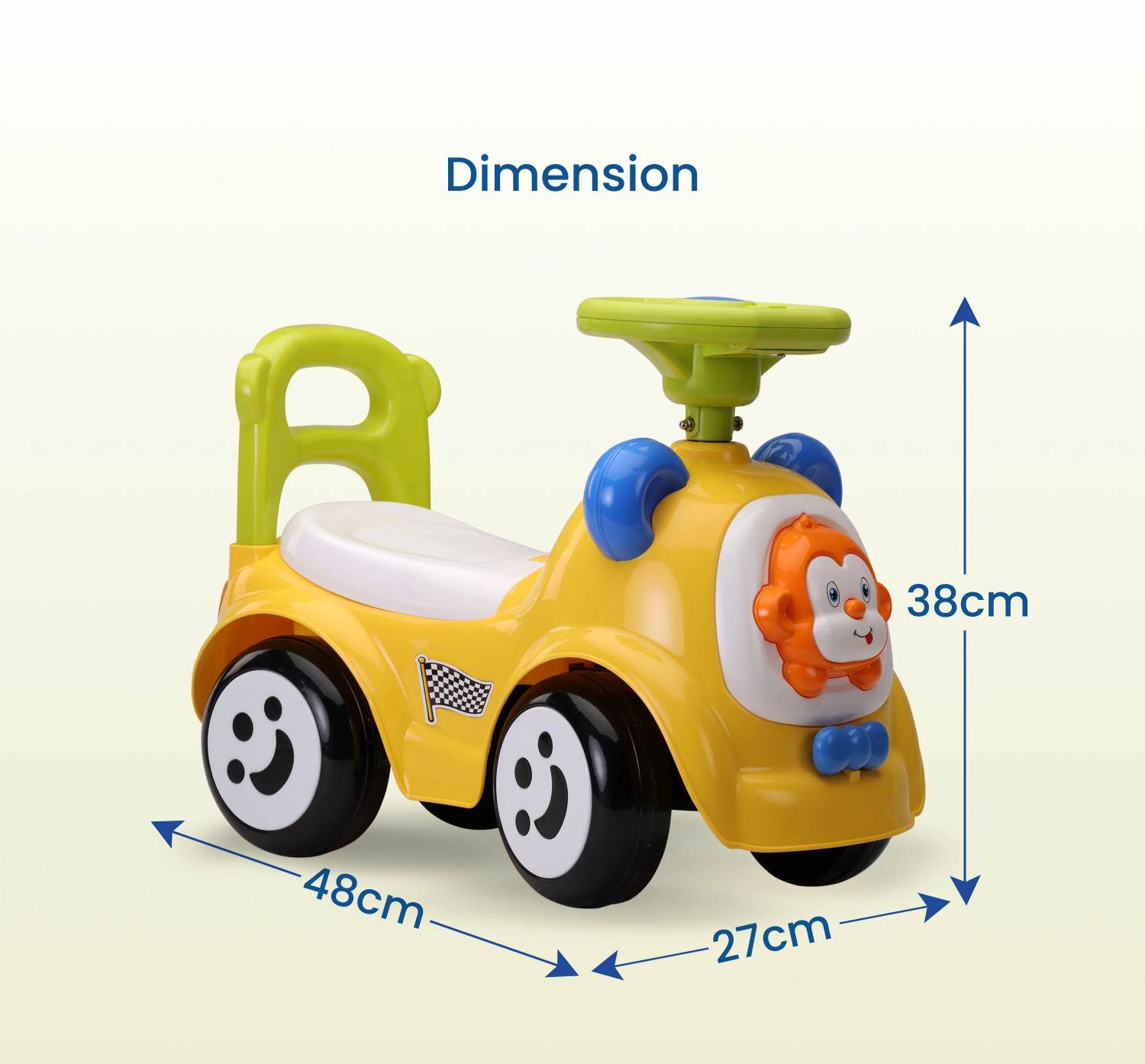 LuvLap Sunny Car with Music for 1-3 years, 25 kg - Image 5
