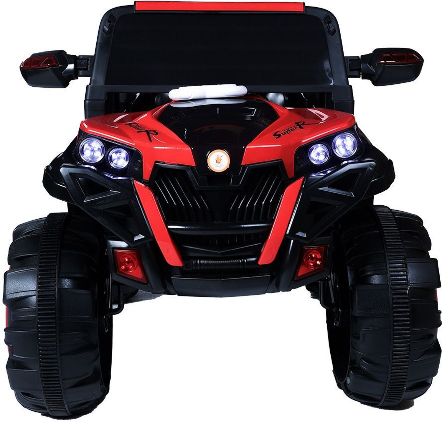 Image of URBANTOTS Urban Tots 2188 Ride-On Jeep for Kids ( Red) Jeep Battery Operated Ride On