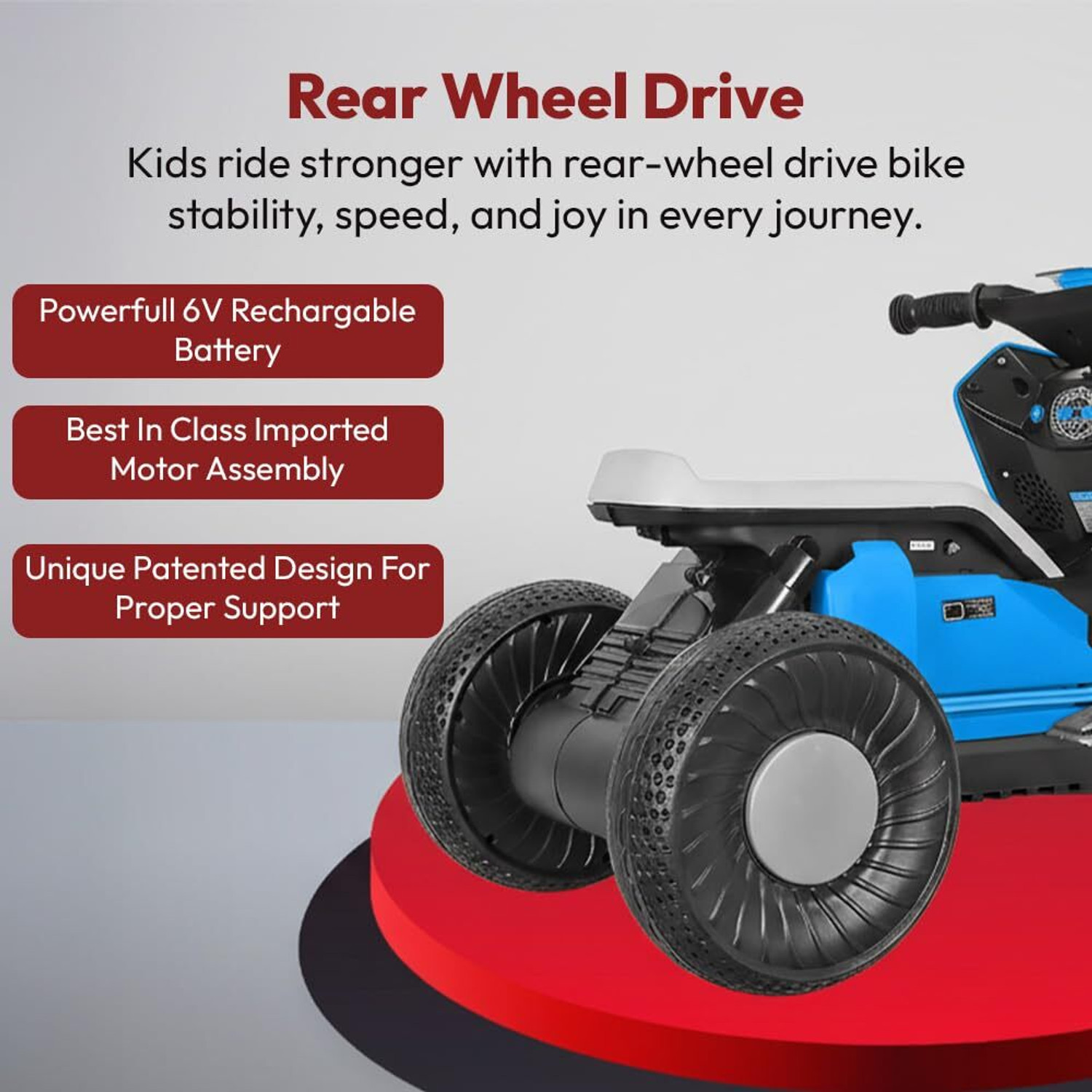 Image of StarAndDaisy Bike Battery Operated Ride On