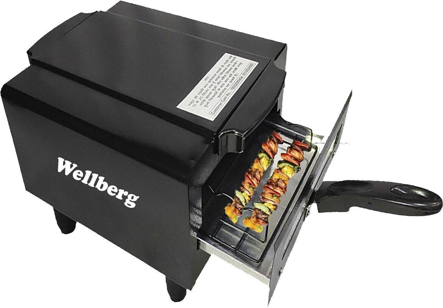 Image of WELLBERG Heavy-Duty Pizza Oven for Grilling, Baking, and Roasting in Your Kitchen Needs Electric Tandoor