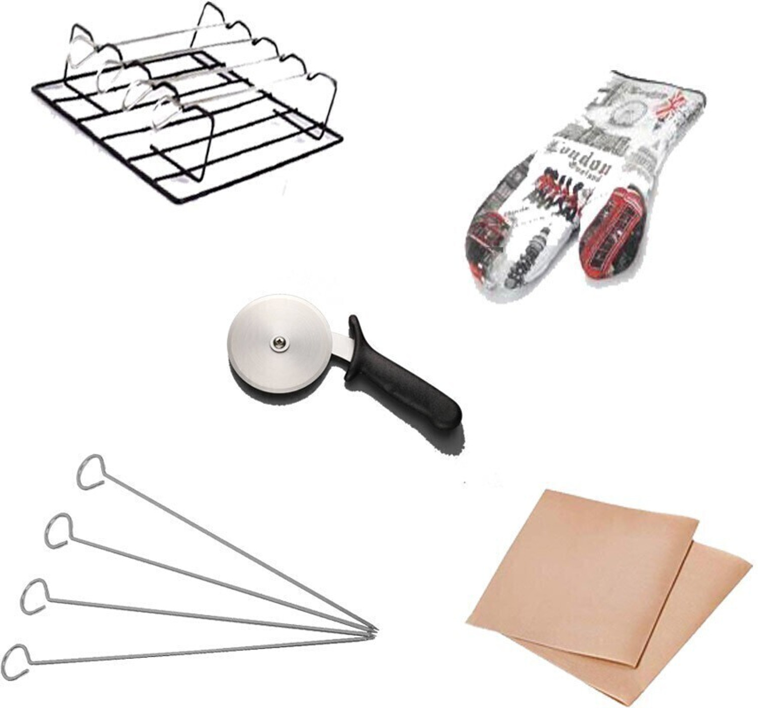 Image of SLICETER Multi-Purpose 14inch Pizza Maker Oven for Home & Kitchen � Ideal for Baking Electric Tandoor