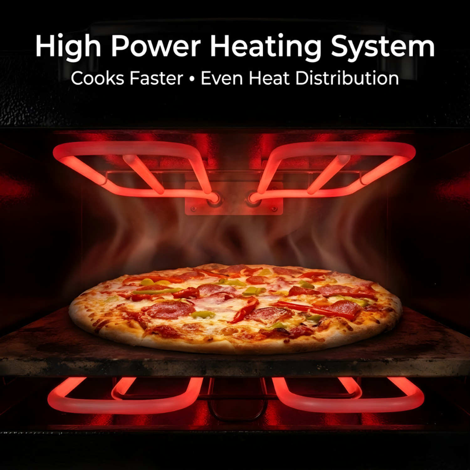 Image of Chefman Premium Home Chef 14-Inch Oven for Naan, Pizza, and Healthy Meals Electric Tandoor