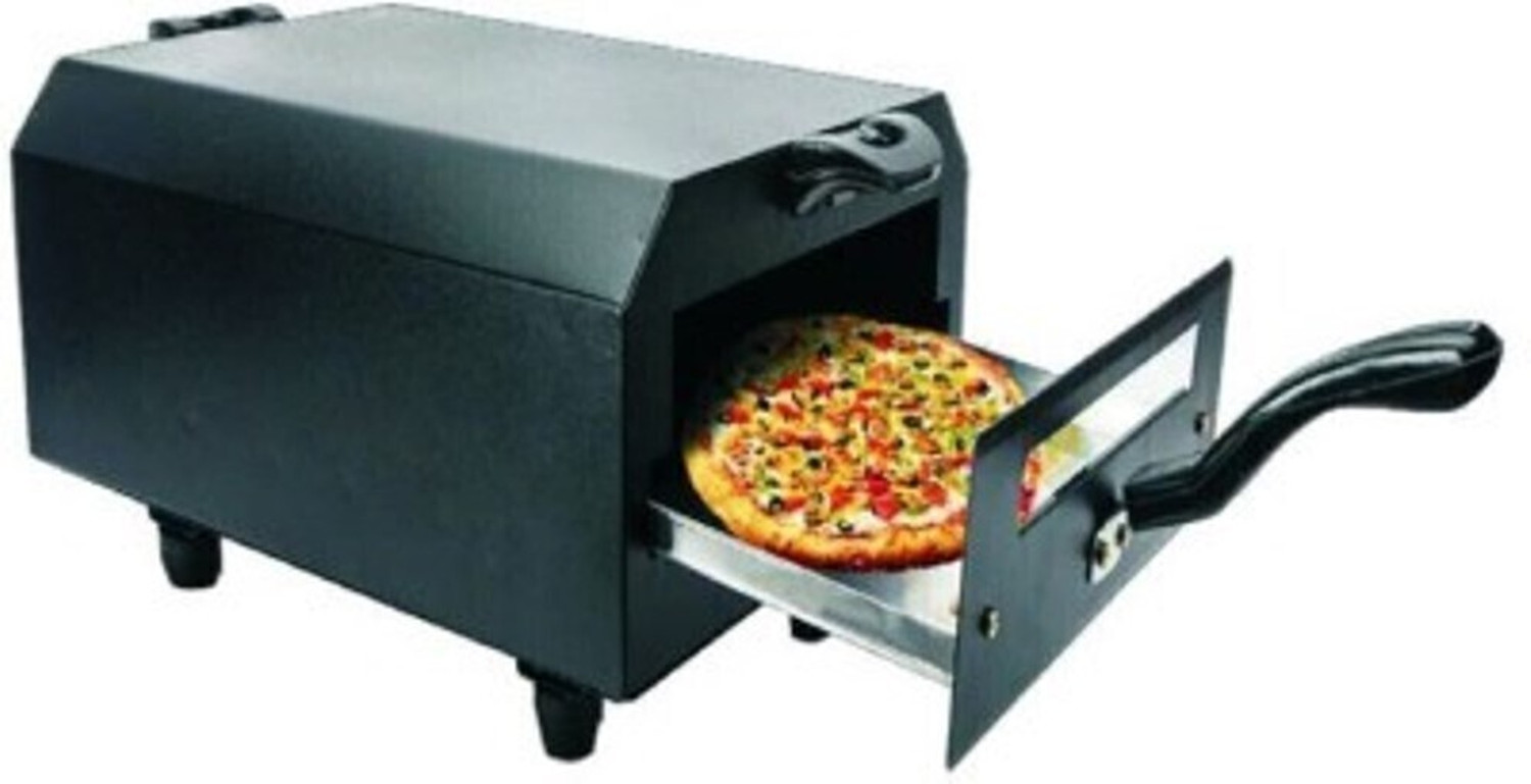 Image of Chefman Mini 10-inch 1500W Smart Pizza Oven with Grill for Naan & Roti (All Accessories) Electric Tandoor
