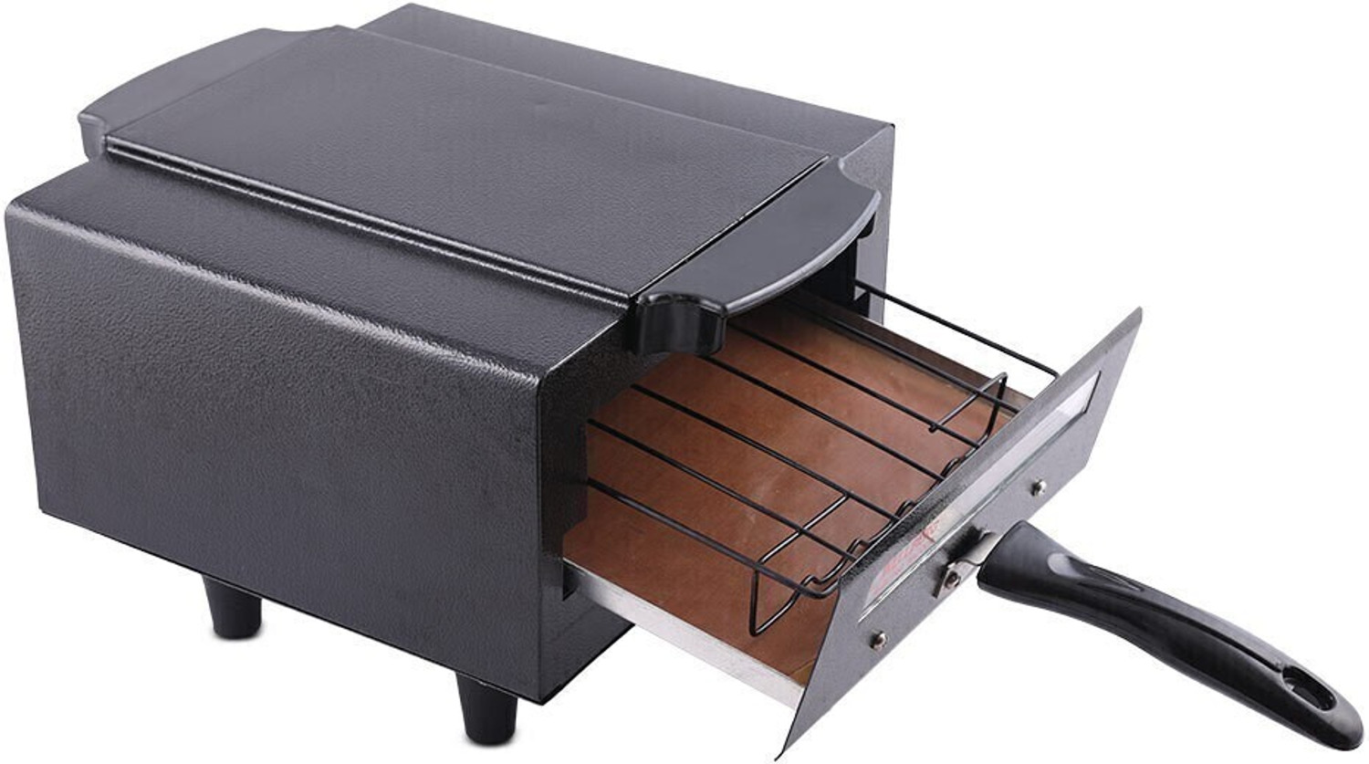 Image of WELLBERG Mini 10-Inch Combo Grill�Micro Pizza Maker and Multi-Purpose Naan, Tandoori Oven Electric Tandoor