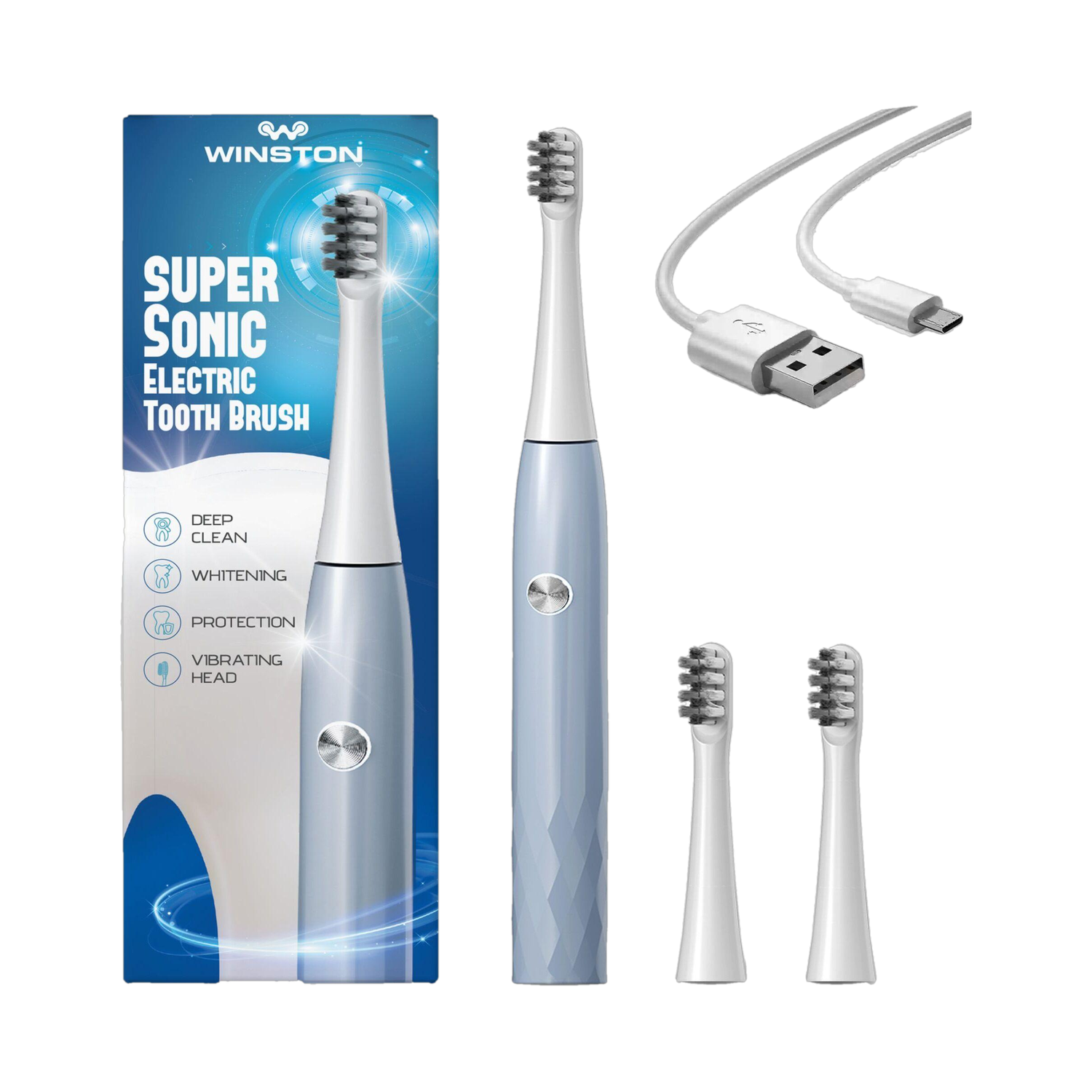 Winston Super Sonic Electric Toothbrush - Image 1