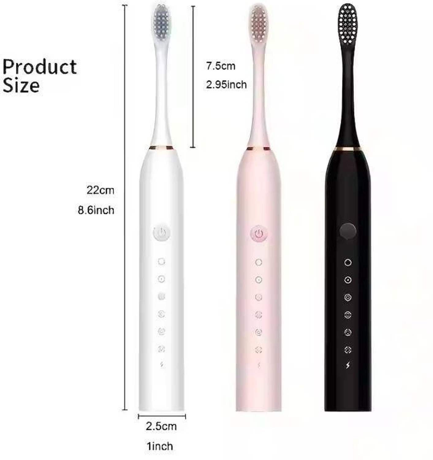 Image of RadiantWave FreshMint Pulse 360 Electric Toothbrush