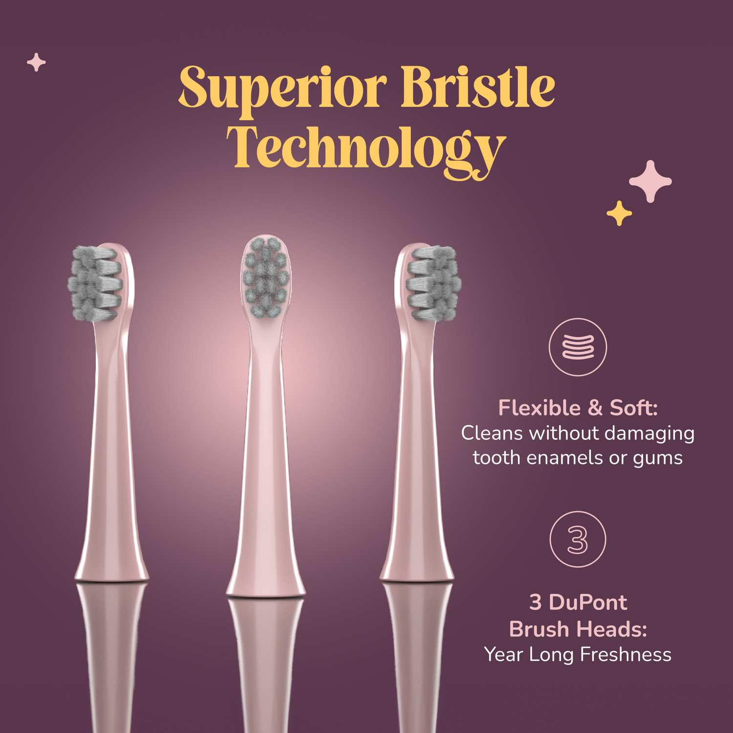 Image of caresmith Spark Z For Men & Women, Soft Bristle Electric Toothbrush