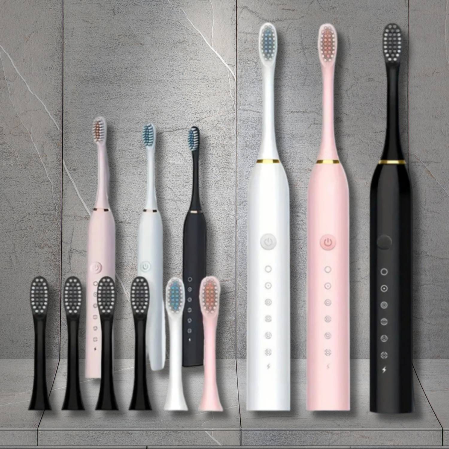 CeramiQ Adult Sonic Toothbrush with Memory Function Electric Toothbrush