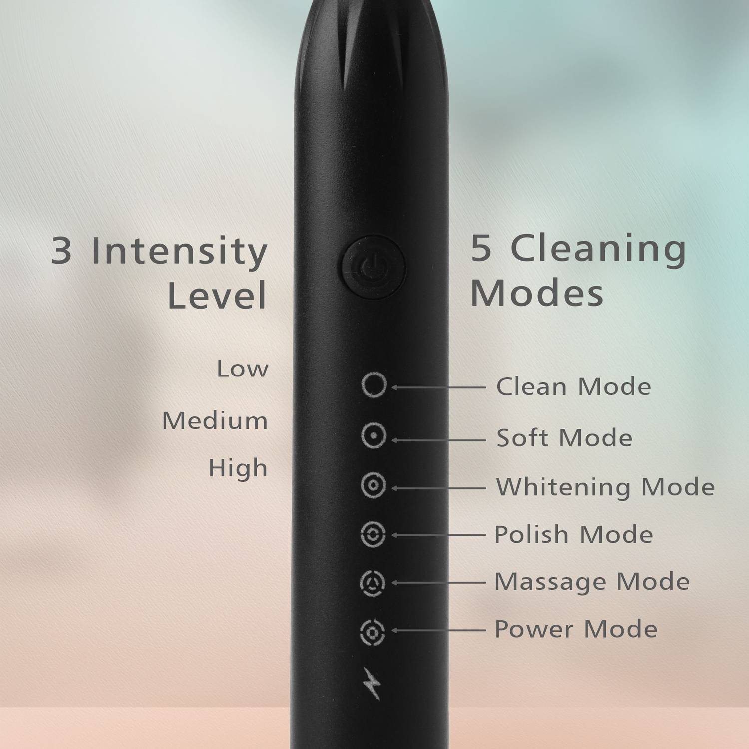 CARE CUB X-3 Sonic White Electric Toothbrush - Image 2