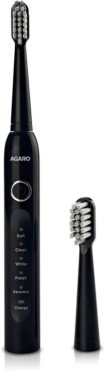 Image of AGARO COSMIC ADVANCE Sonic Electric Tooth Brush For Adults With 5 Modes, 2 Brush Heads Electric Toothbrush