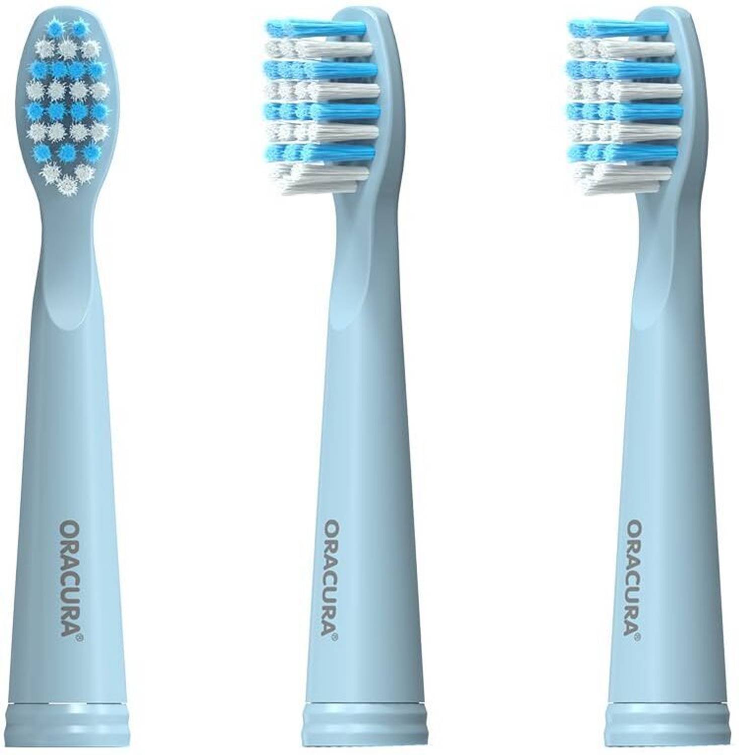 ORACURA Sonic Electric Toothbrush Heads for SB100 and SB200 (Pack of - Image 2