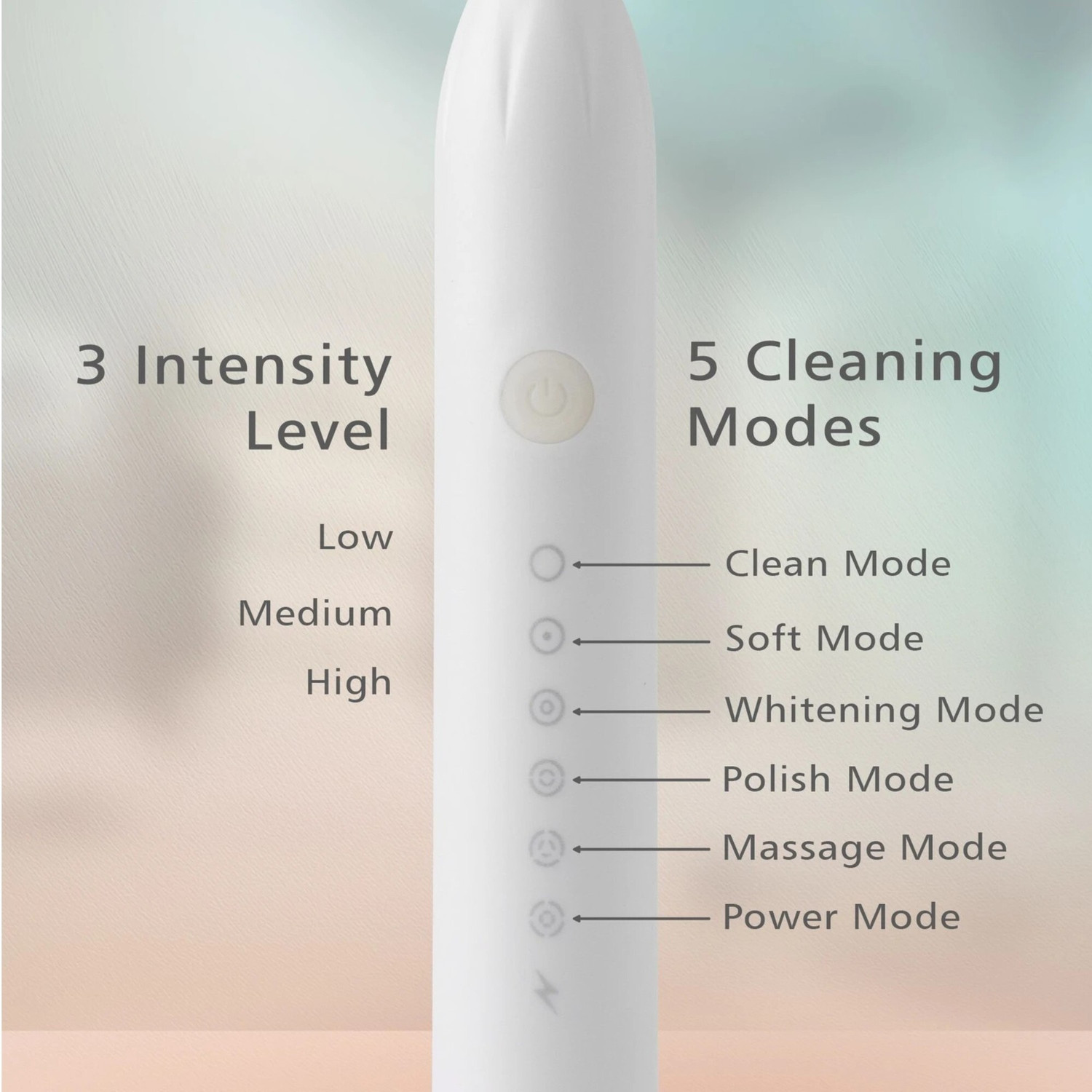 Image of MYCHNw E-TOOTHBRUSH(White) Electric Toothbrush