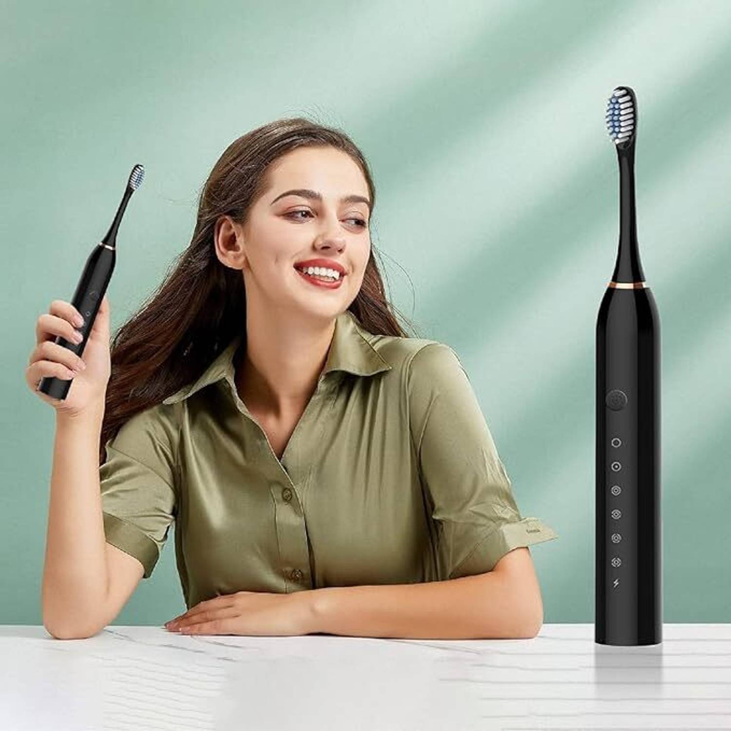 Sahas Electric Toothbrush 6 Modes - Image 3